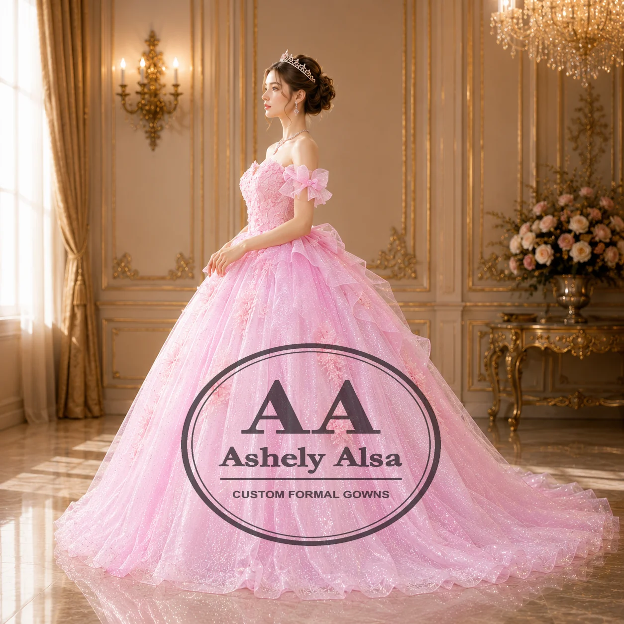 cinderella quinceanera dress pink Cinderella Couture Off the Shoulder Butterfly Sleeve Quinceanera Gown 8350J LILAC / M