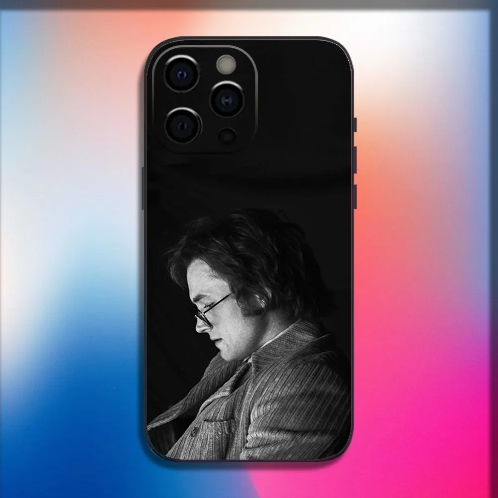 Singer E-Elton John Phone Case For iPhone 16,15,14,13,12,11,Pro,X,XS,Max,XR,Plus,Mini Soft Black Cover