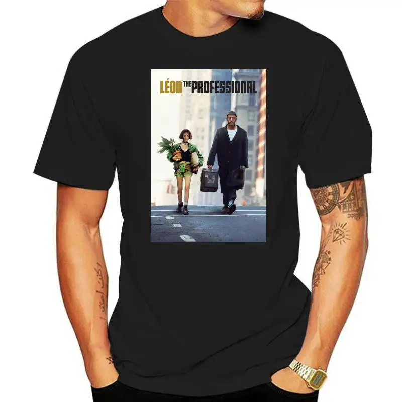 Leon The Professional V2 T Shirt White Movie Poster All Sizes S-5Xl