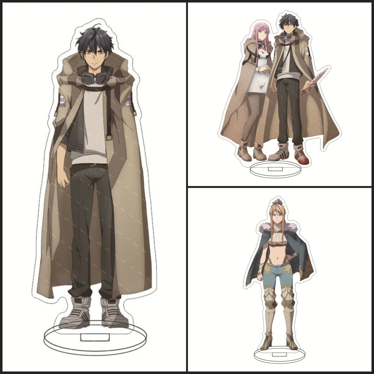 

Anime Hametsu No Oukoku Acrylic Stand Adonisu Doroka Chloe Morgan Figure Holder Desk Display Decor Ornament Goods Friends Gifts