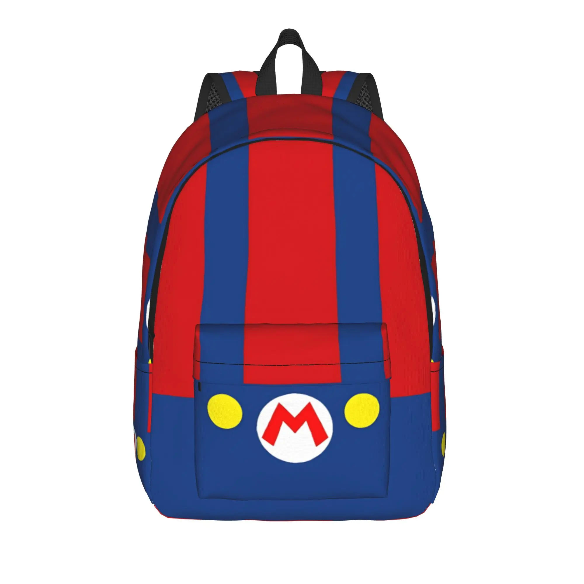 Fashion Cartoon Super Mario Backpack  Mochilas Light High School Sturdy Shoulder Rucksack