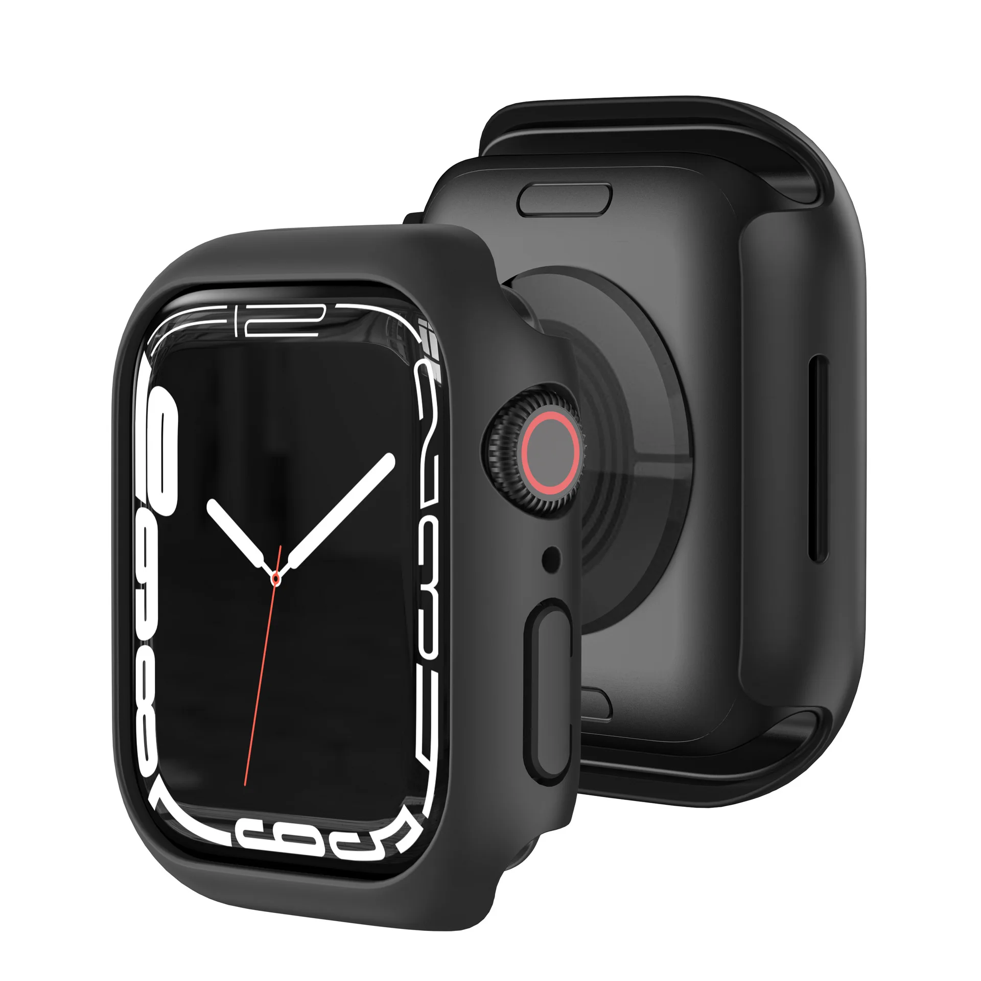 Cover For Apple Watch Case 45mm 41mm 44mm 40mm 42mm 38mm Accessories PC bumper screen Protector iWatch series 9 8 6 5 4 3 se 7 image 2