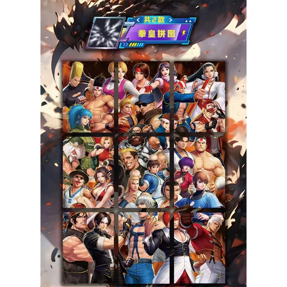 New King Of Fighters Cards KOF 97 Arcade Fighting Game Character Kyo Kusanagi Kids Toys Boy Christmas Gifts Collection Cards