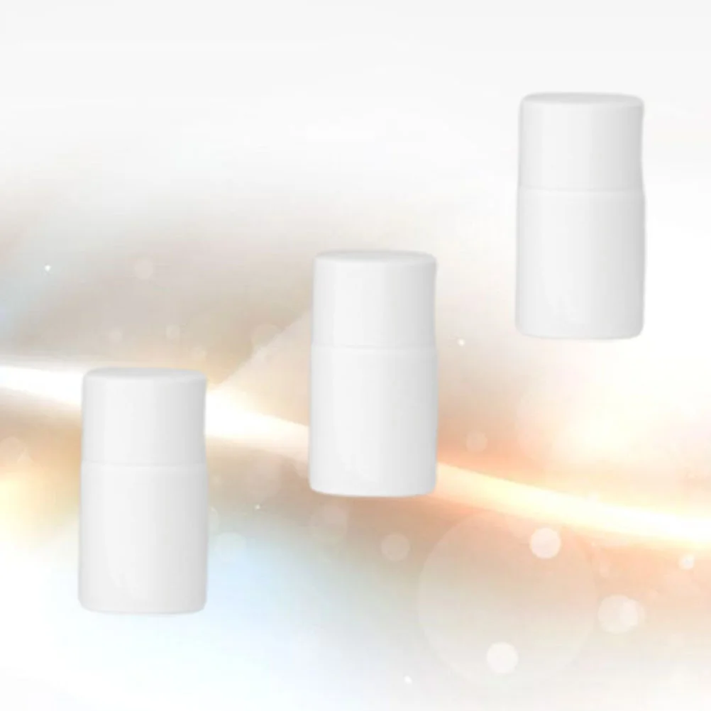 

3 Pcs Sub Bottle for Lotion Container Dispensers Press Pump White Vaccum Travel