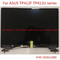 14,0 lcd matrix für asus vivobook flip 14 tp412 tp412u tp412ua tp412fa tp412f tp412fac touchscreen baugruppe fhd 90nb0n31-r20011