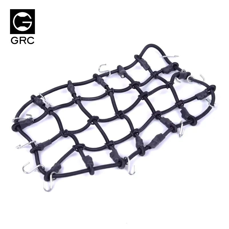

1:10 RC Rock Crawler Elastic Luggage Net with Hook for Axial SCX10 90046 Tamiya CC01 RC4WD D90 D110 TRAXXAS TRX4