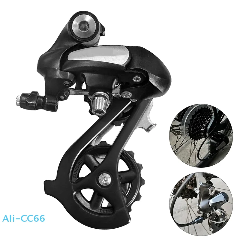 【C】Altus RD-M310 Desviador trasero 7/8 velocidades Desviador trasero de bicicleta Montaje directo para bicicleta de montaña Bicicleta de carretera La mayoría de los modelos