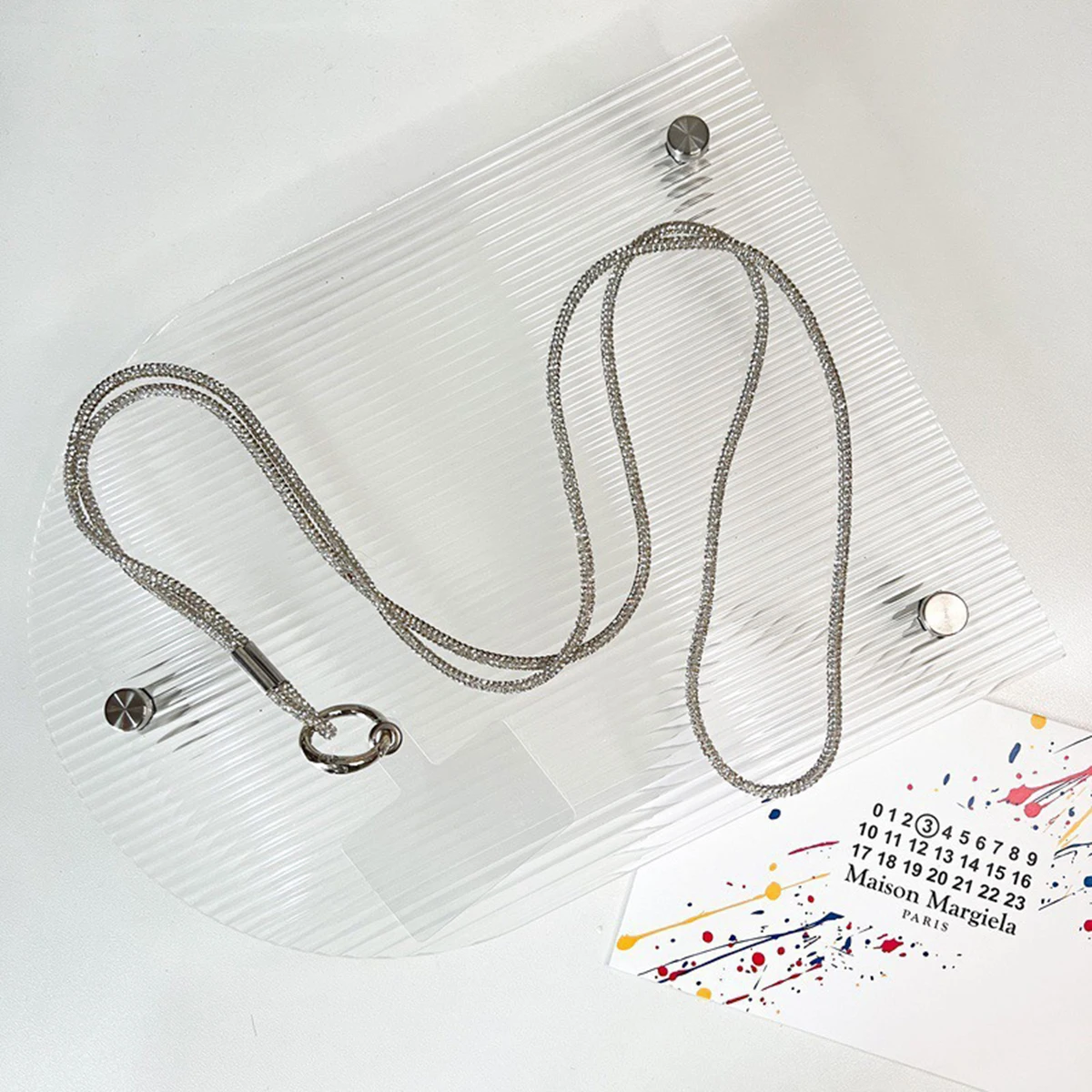 Mobile Phone Anti-Loss Lanyard Rhinestone Strap Hanging Phone Case Anti-Loss Hanging Ornaments Strap Keychain image 2