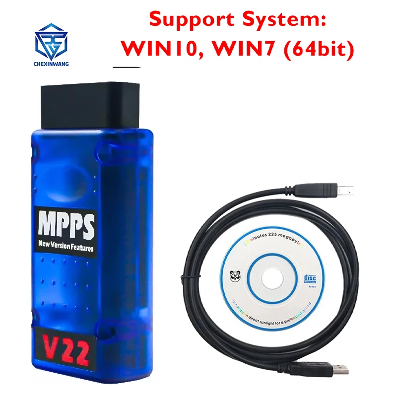 2022 Newest Version MPPS V22 MPPS Master V22.2.3.5 ECU Chip Tuning Scanner No Tokens Limited Support Win10/7 Multi-lanugage