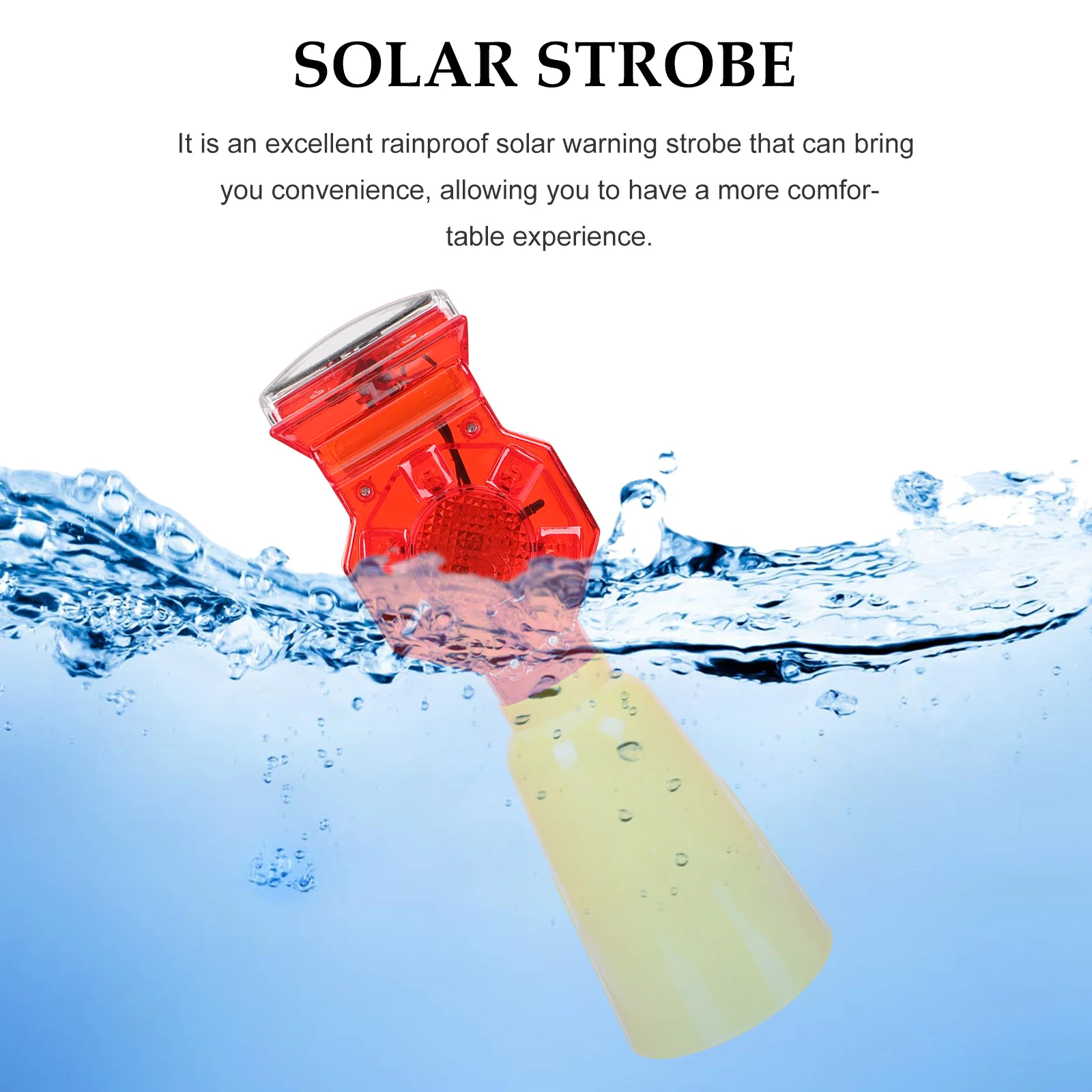 

Солнечный стробоскоп высокой яркости, аварийный мигающий маяк для грузовиков, строительной техники, уличный сигнальный фонарь на солнечной энергии