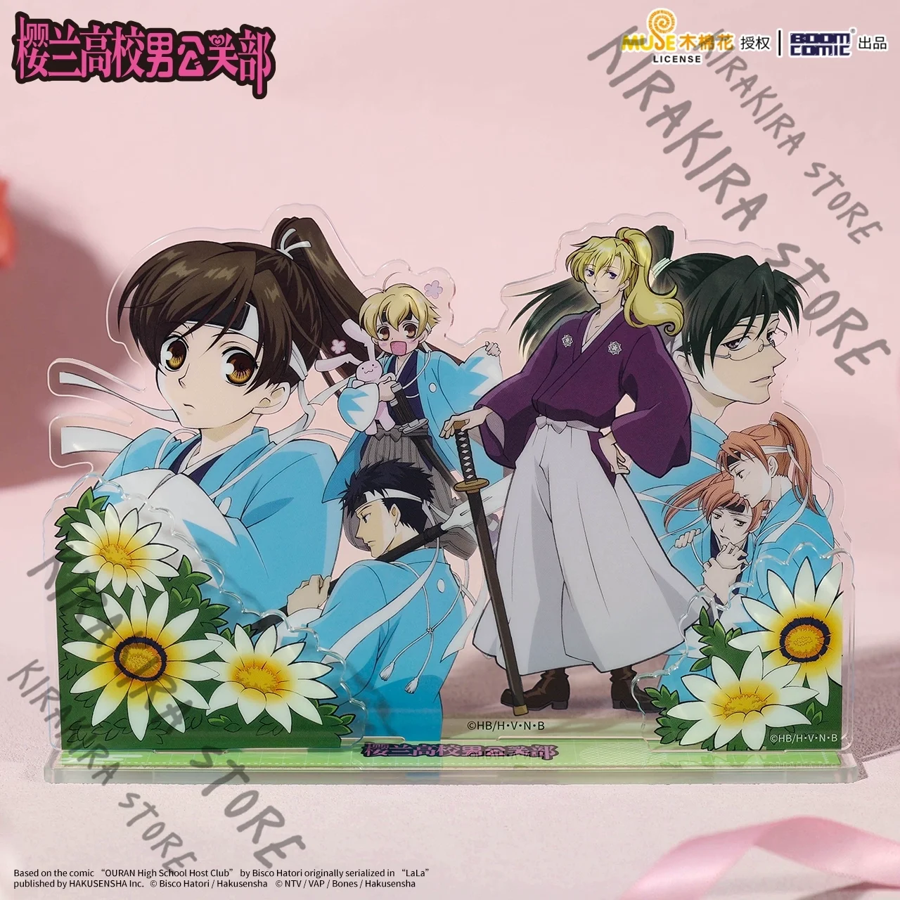 Club hôte du lycée Ouran Fujioka Haruhi 	 Ootori Kyouya – panneau sur pied multi-insert en acrylique, ornements authentiques, cadeau de noël