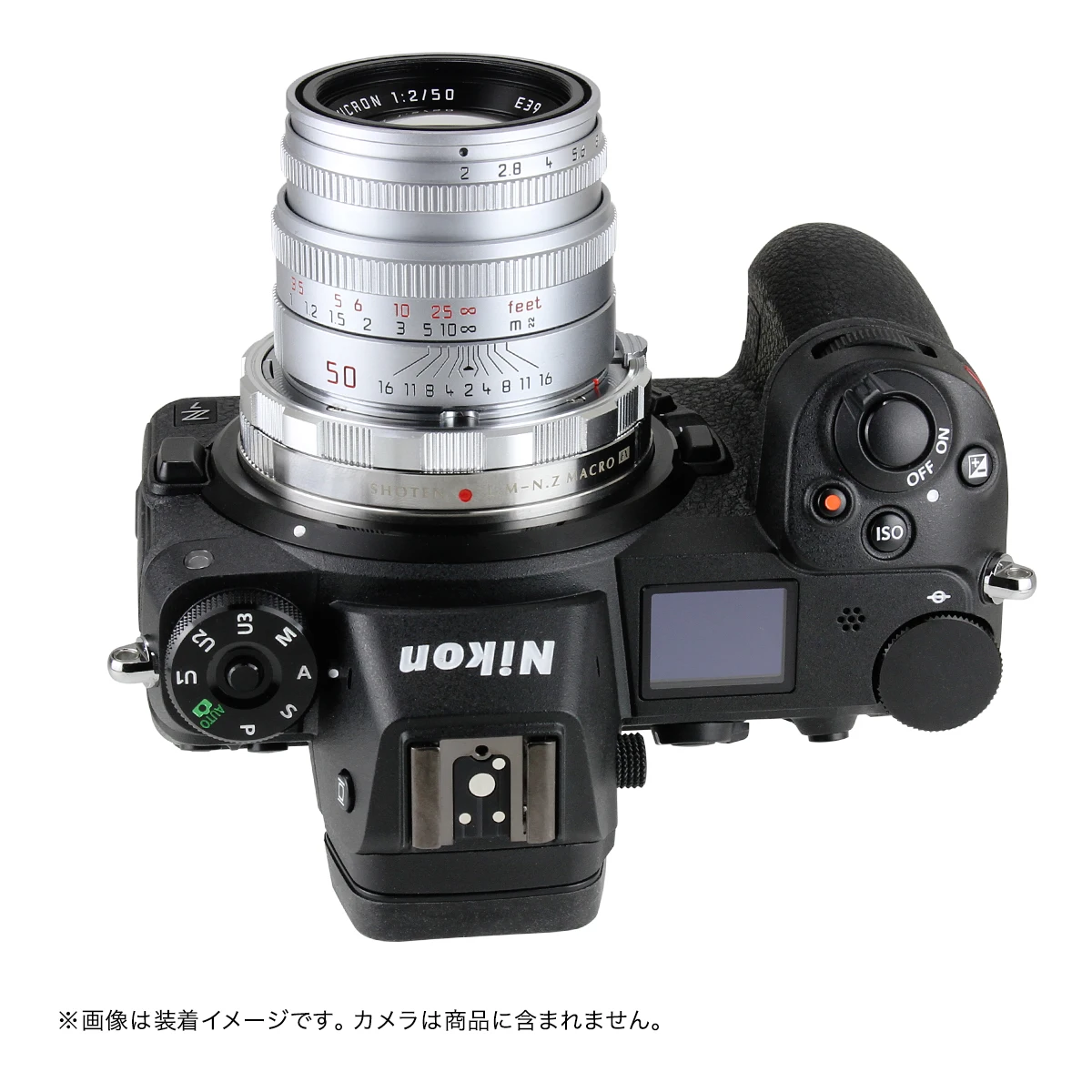 SHOTEN LM to NZ Macro EX Lens Adapter Helicoid Leica M to Nikon Z Zf Zfc Z30 Z5 Z50 Z6 Z7 Z6II Z7II Z8 Z9 Camera