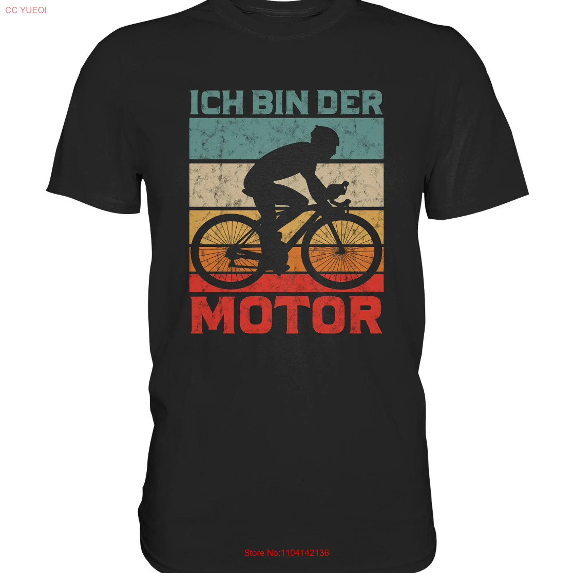 Bicycle Saying Anti E Bike Road T Shirt long or short sleeves