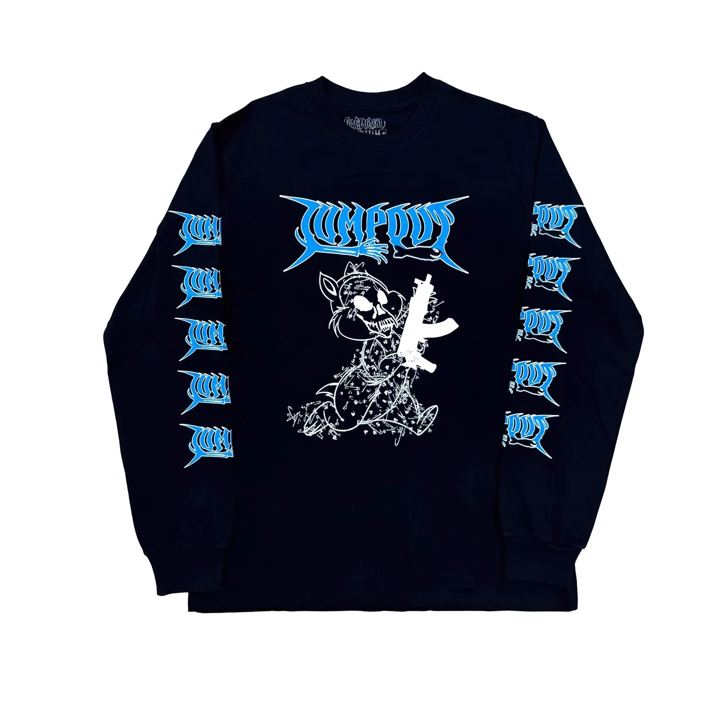 New Men Gun Bunny Osamason Jumpout Tour Merch T Shirts T-Shirt Hip Hop Skateboard Street Cotton T-Shirts Tee Top US size E77