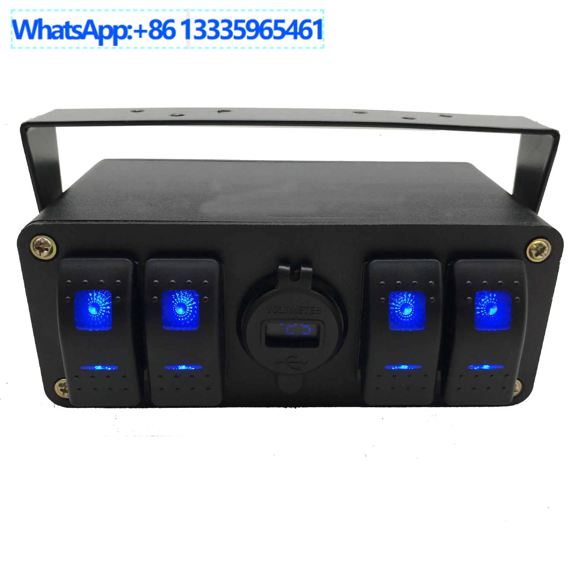 

Ship suitable for 4 + 1 aluminum shell car charging pressure digital display profile box ear lift car switch panel control box