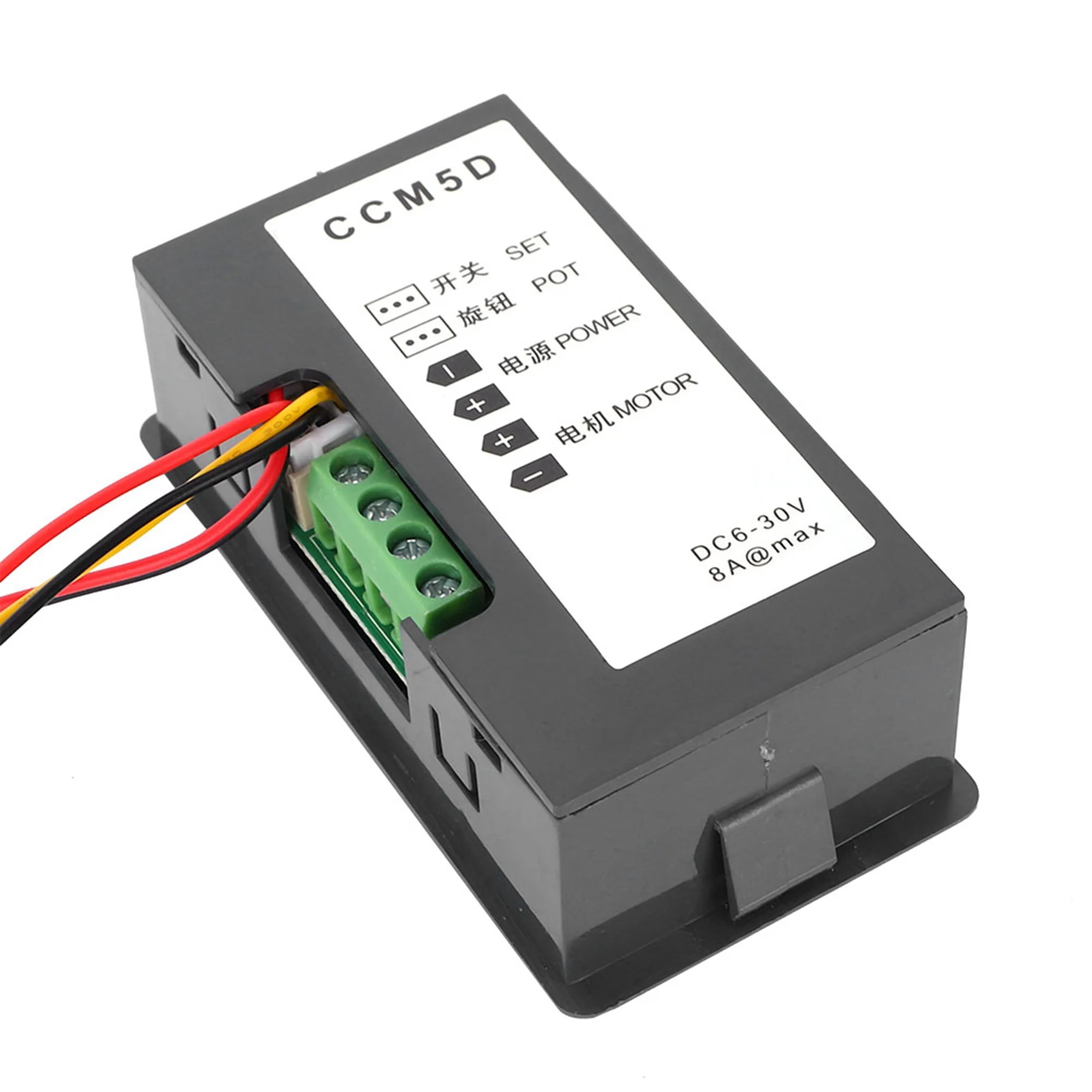 CCM5D For PWM Motor Speed Controller with Onboard Digital Display for Accurate 0-100% Adjustment 6V to 30V DC Input