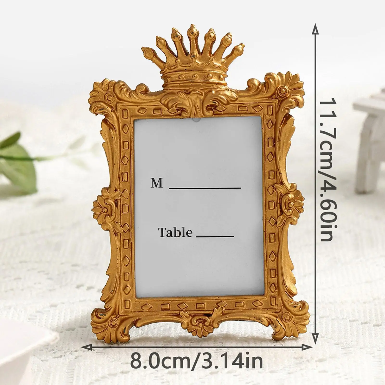 European Picture Frame Resin Luxury Photo Frame for Living Room Home Bedroom