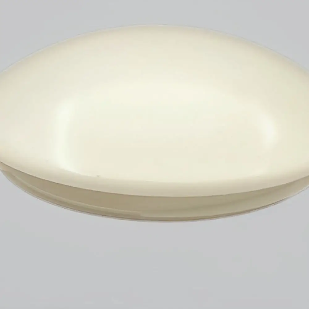 High Transmittance Acrylic Round Shade For Ceiling Fan Lamp Replacement Easy Clean Home Interior Lighting Parts