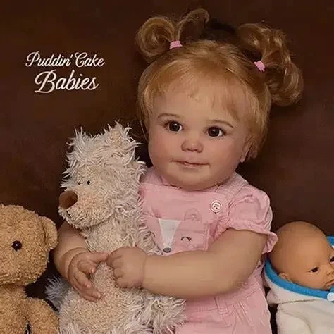 

EGO Exclusive Collectible 23inches Baby Awake Reborn Doll Painted Finished