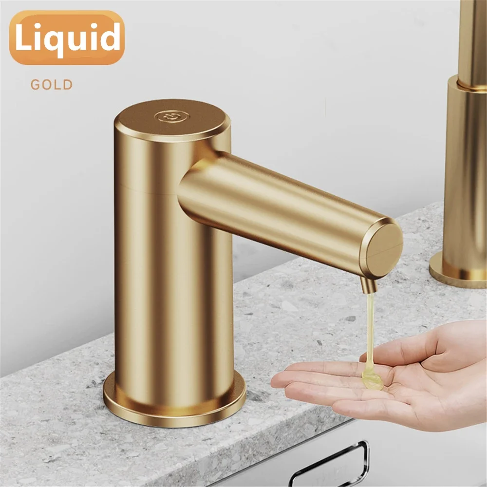 

Touchless Sensor Electric Soap Dispenser USB Plug-in Liquid & Foam 2 Modes for Bathroom Vanity Top and Kitchen Sink Countertop