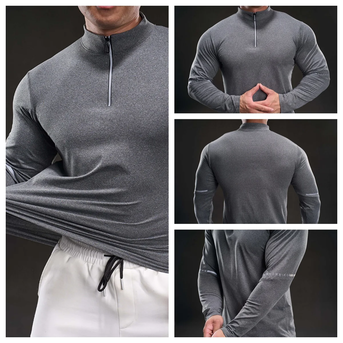 

Дышащая, удобная, простая, универсальная мужская футболка для весны и лета, для занятий фитнесом на открытом воздухе, облегающая, высокоэластичная, спортивная, быстросохнущая.