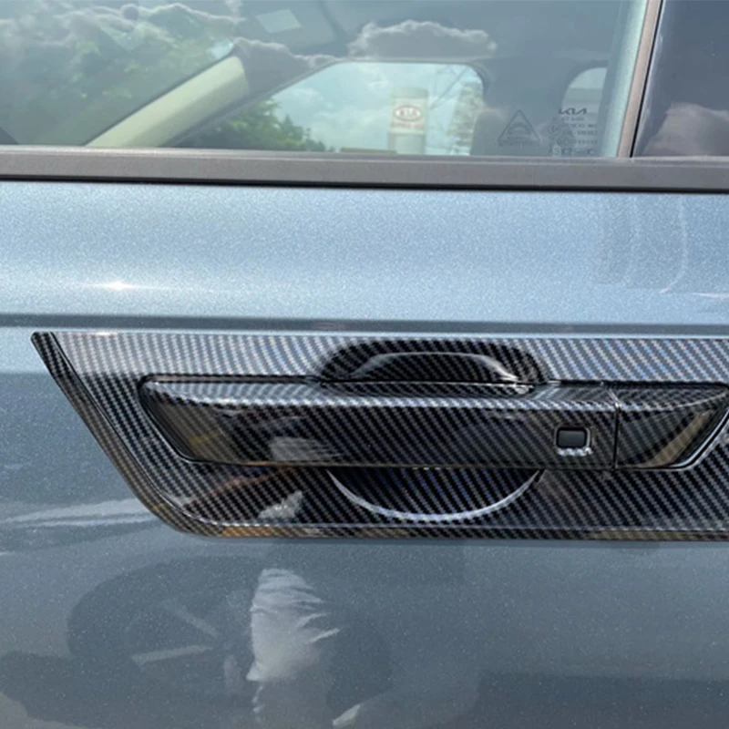 For Kia Carnival Sedona KA4 2021 2022 2023 Car Door bowl handle decorative frame stickers exterior modification Accessories Kit