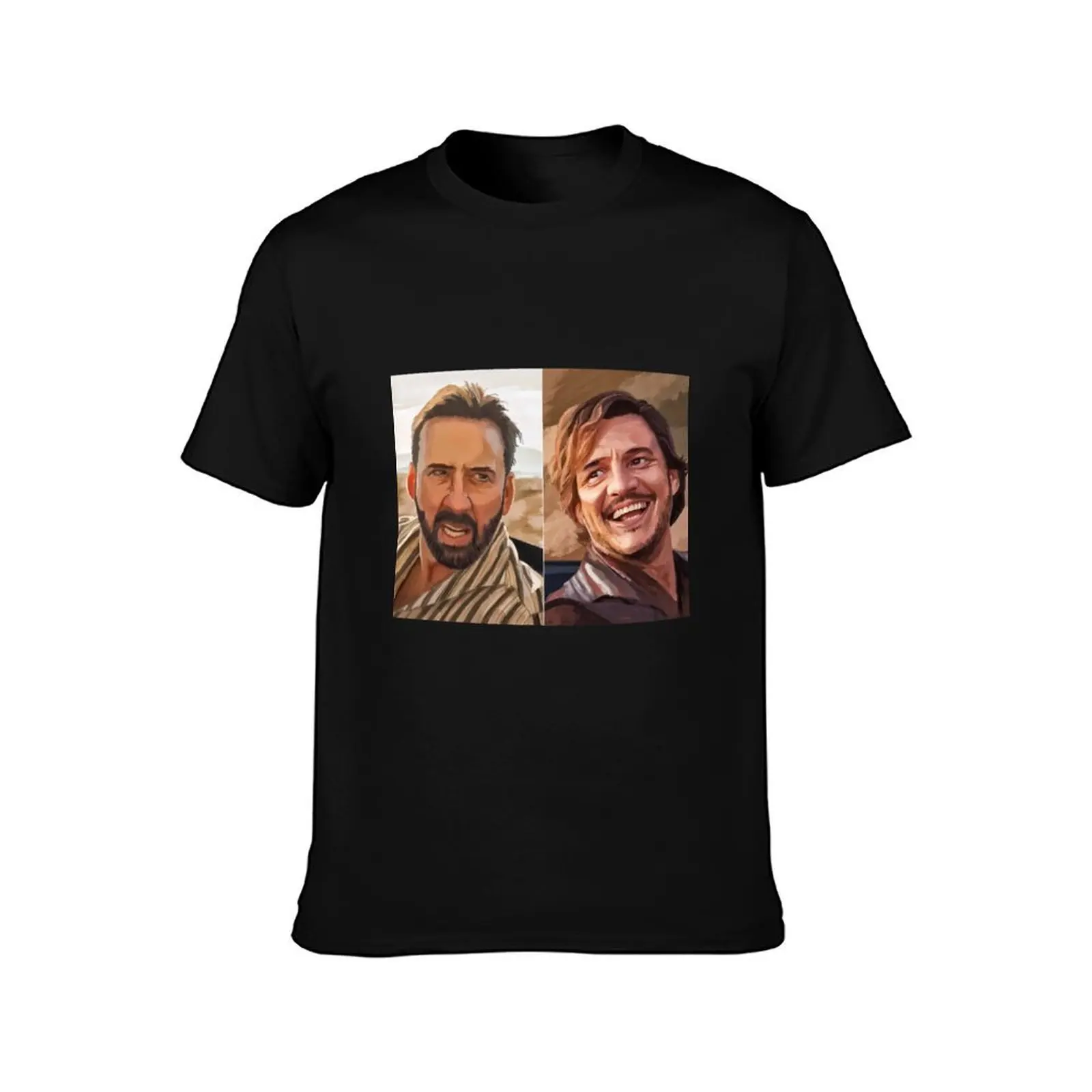 Nicolas Looking At Pedro Meme T-Shirt Big Size Daily Wear T-Shirt