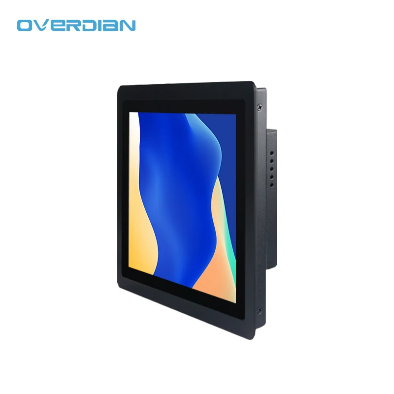 Overdian 10.1'' Full View Mini Monitor Portable Capacitive Touch Screen IP65 Industrial LCD Monitors Industrial Display Panel