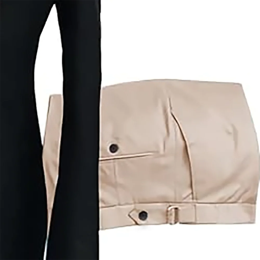 

Мужской костюм больших размеров из эластичной ткани, деловой комплект из 3 предметов (пиджак + жилет + брюки), комплект с остроконечными лацканами и одной пуговицей, офисная официальная одежда