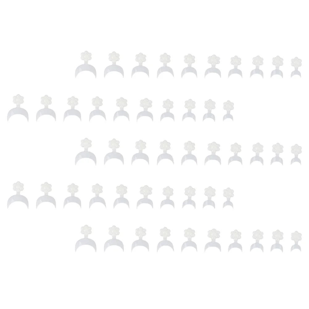 100pcs 프랑스어 네일 팁 인공 손톱 데칼 내구성 ABS 소재 홈 살롱 사용 우아한 가짜 매니큐어 패치 여성 손톱