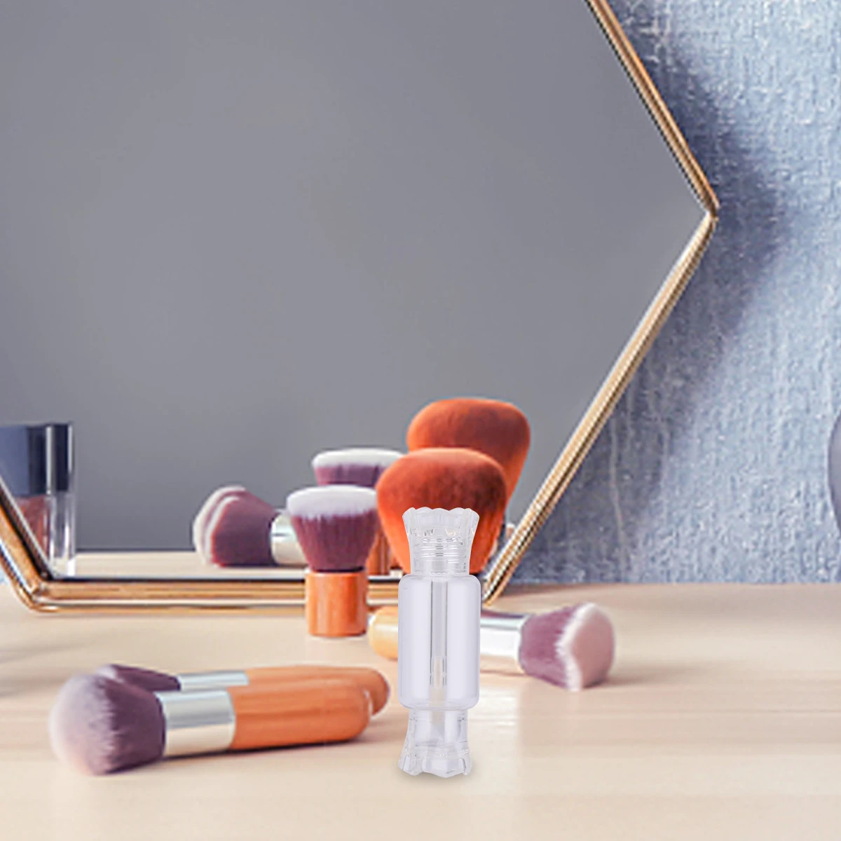 

12Pcs Lip Gloss Tubes Transparent DIY Refillable Portable Lip Balm Bottles Lightweight Travel Lipstick Container