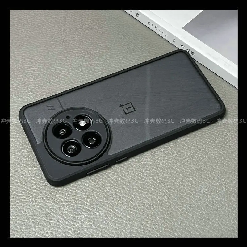 Oneplus 13 12 12R 11 ACE3 Kapak Lüks Zırh Manyetik Şeffaf Kılıf Bir Artı 13 Darbeye Dayanıklı Oneplus 13 Tampon
