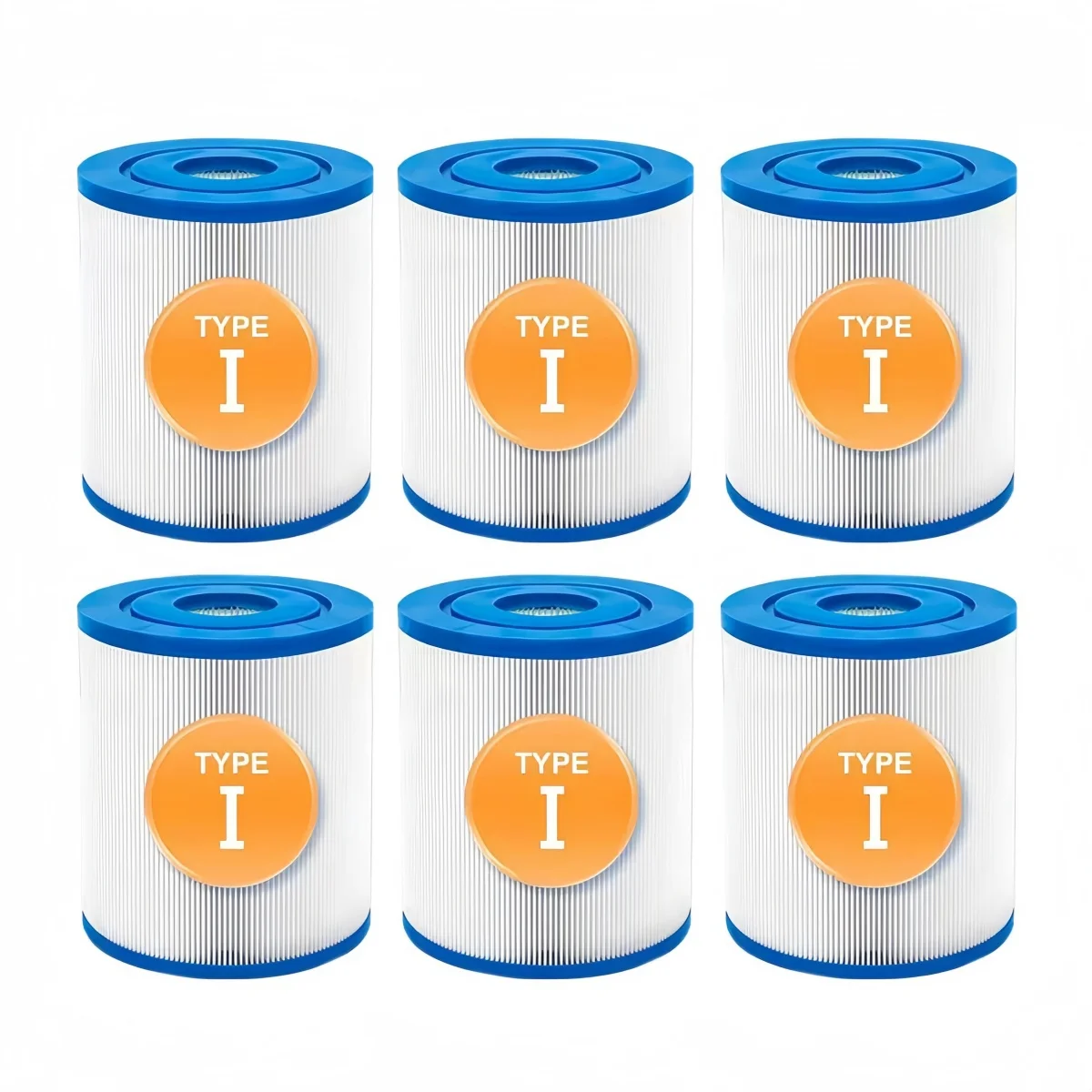 Type I Filter Cartridge For Bestway Pool Size 1, Hot Tub Filter For Bestway Swimming Pool And Spa Filter, Pool Cleaning Filter