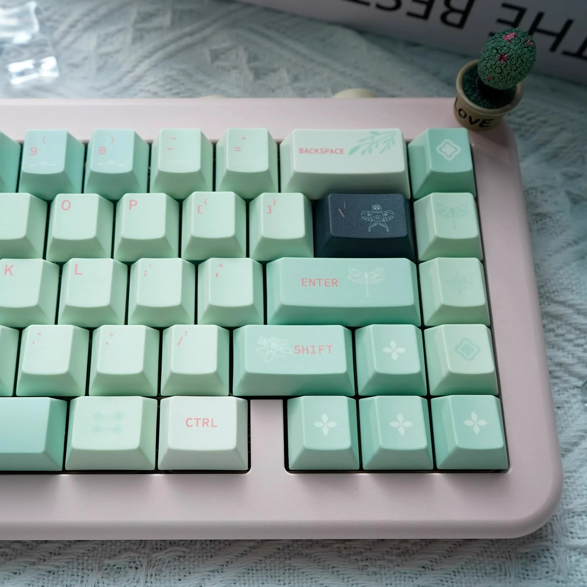 

Cherry Profile PBT Theme Keycaps for Mechanical Keyboard - Anti-Oil Wear-Resistant