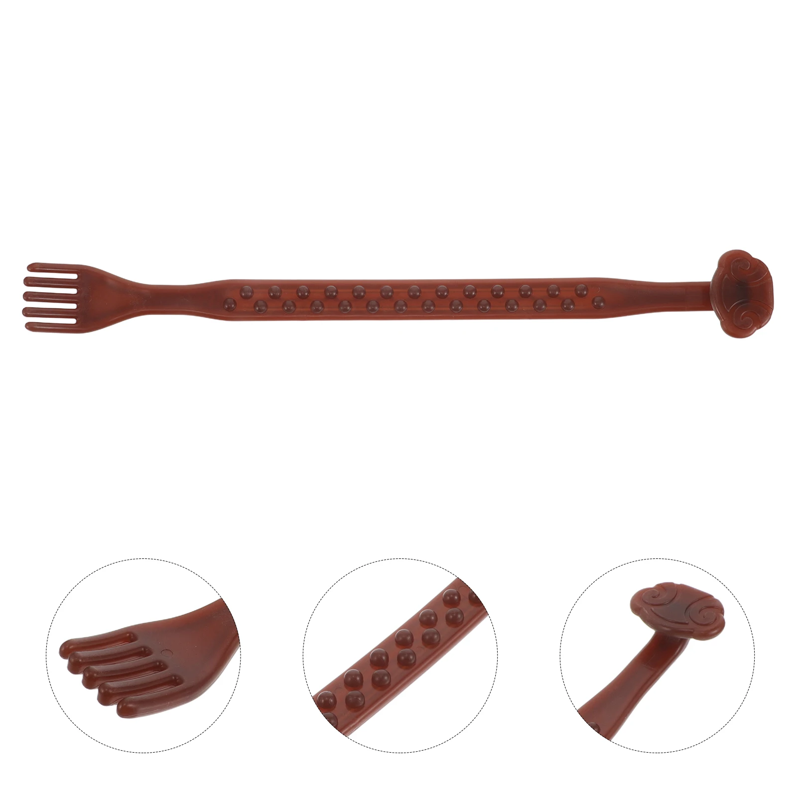 

Multifunctional Back Scratcher Massager Ergonomic Plastic Massage Long Handle For Adults Deep Itching Relief Portable Back