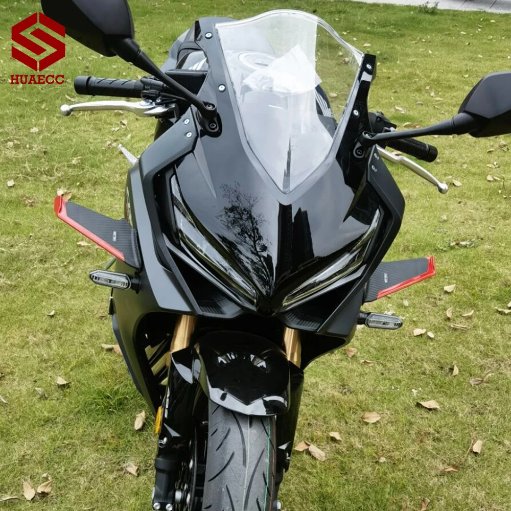 Motorcycle Side Winglet Wing Kit Spoiler Fairing Cover for Kawasaki Ninja 250 300 400 650 ZX6R ZX10R Ninja400 Ninja 1000SX