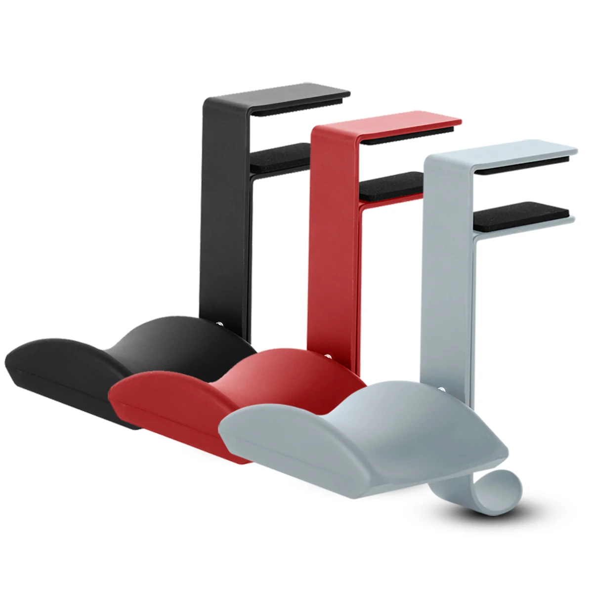 Metal Gamepad Hanger Headphone Stand Earphones Holder Headset School Bag Bookcase Desktop Display Hook Bracket