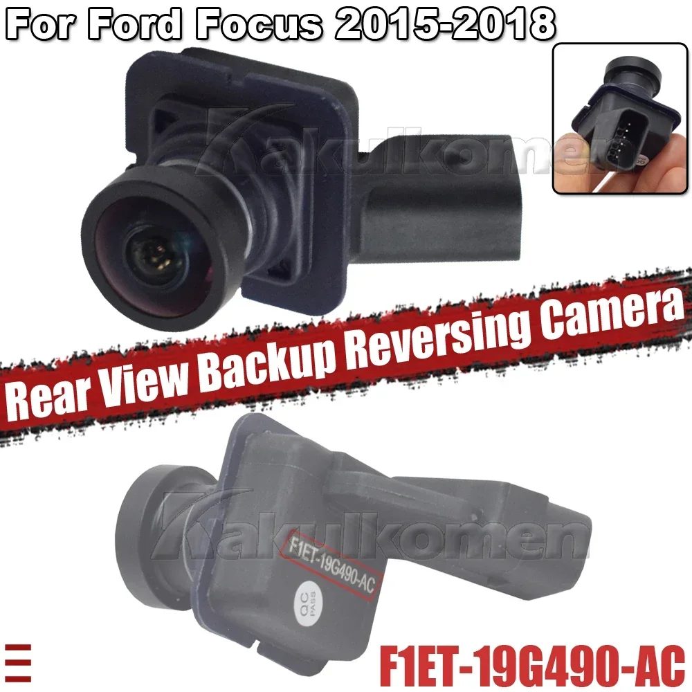 후방 보기 백업 주차 카메라, 후진 카메라, 초점 2015-2018 F1ET-19G490-AC F1ET 19G490 AC F1ET19G490AC