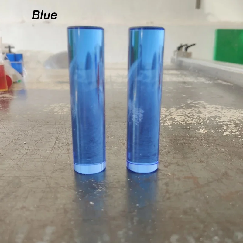 Transparent Coloured Acrylic Round Rod Extruded Clear PMMA Plastic Circular Bar