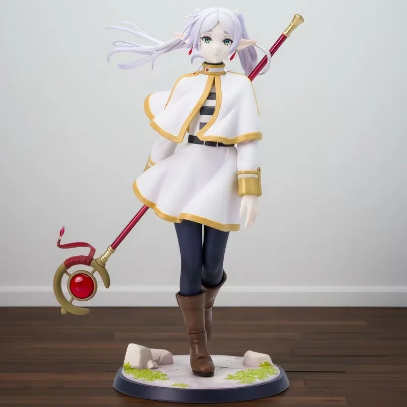 

25cm Frieren: Beyond Journey'S End Frieren Standing Position Figure Model Toys Anime Statue Collection Desktop Ornament Gift