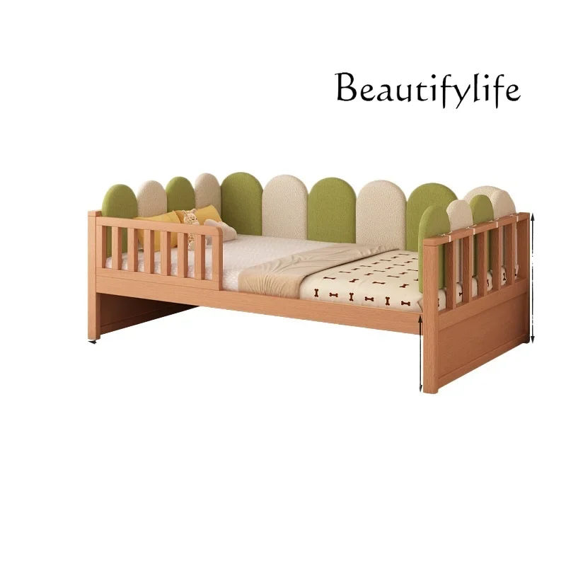 سرير أطفال VV X بسيط للتخزين، إطار خشبي فريد من نوعه، سرير أطفال للتخييم، أثاث ياباني حديث مضاء من Cabane Enfant