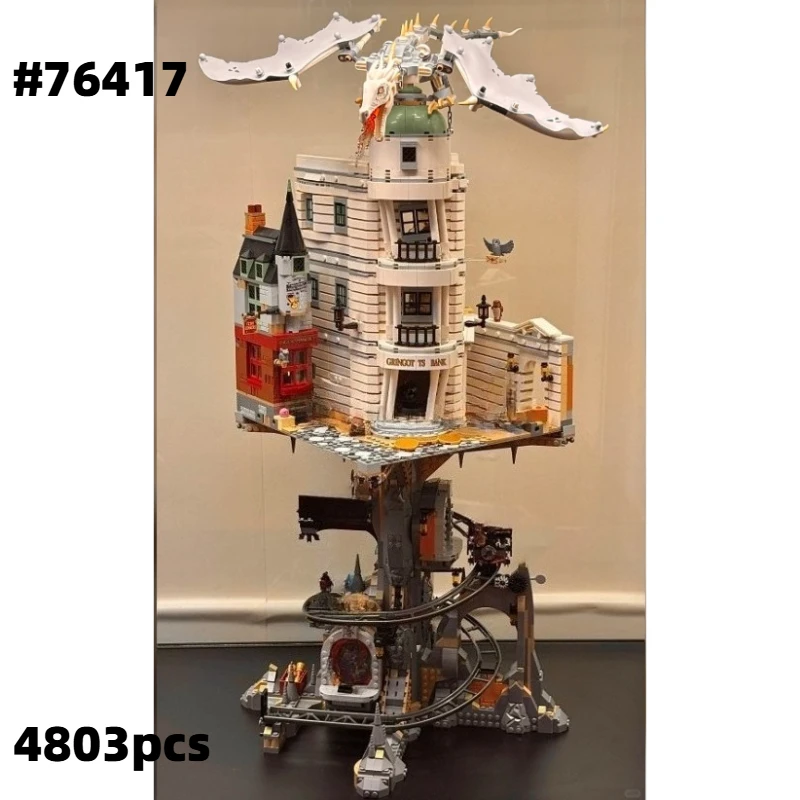 

Набор строительных блоков Bank Cities Street View, совместимый с деталями Lego, подходит для рождественских подарков 76417