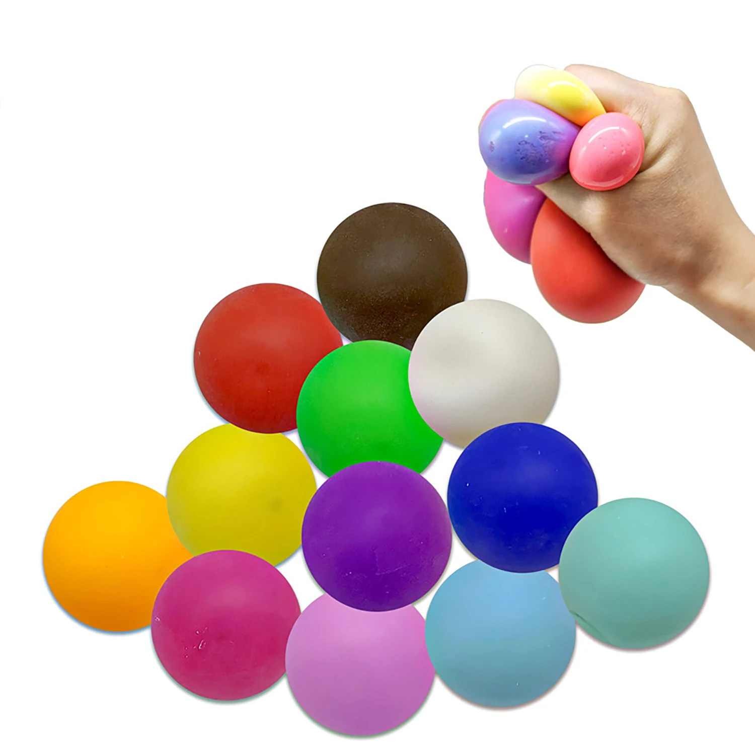 小麦粉粘土減圧ボール、捏ねる、絞る、ゆっくりと反発する、通気ボール、子供の減圧おもちゃ