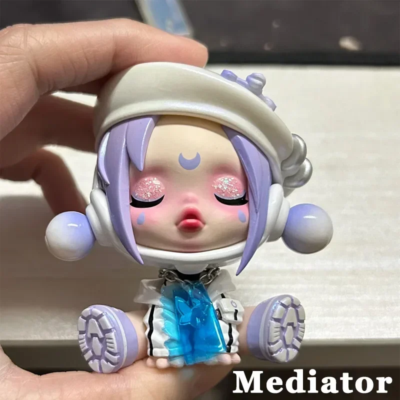 Skullpanda-City of Night Blind Box for Kids, Executor Meditator, Butter Anime Action Figure, Mystery Surprise Box, Toy Gift, Desktop Decor