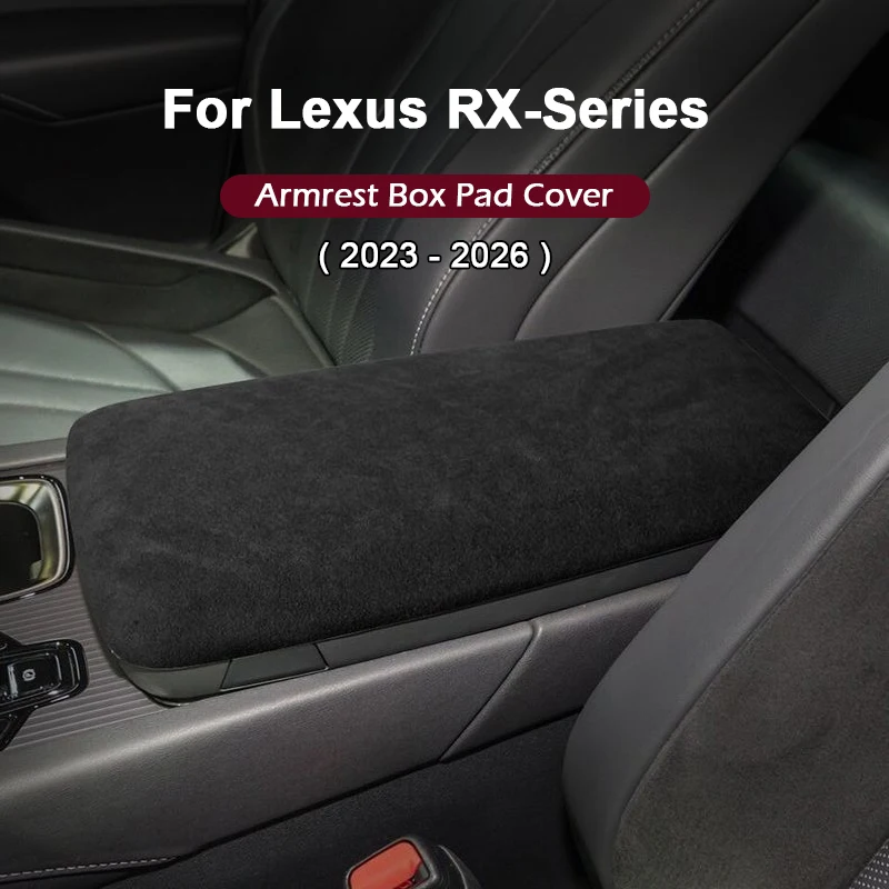 For Lexus RX RX350h RX450 RX500h 2023-2026 ABS Car Interior Center Armrest Box Console Box Storage Box Trim Cover Accessories