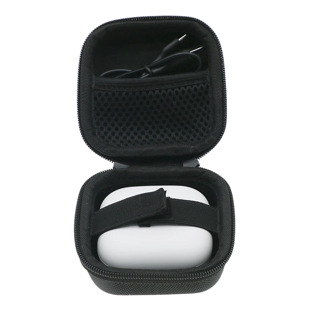 Étui de transport pour écouteurs OligMédiateur phones, fermetures à glissière anti-rayures, poudres avec poche en maille et mousqueton, sac pour écouteurs pour ensembles de sauna Shokz OpenFit Air