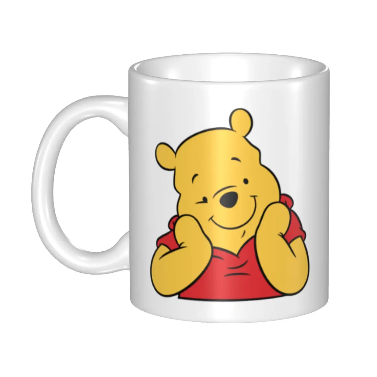 

DIY анимация мультфильм Винни Пух керамические кружки индивидуальные кофейные чашки креативный подарок