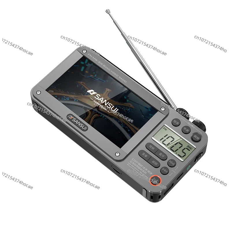 F50 4.3 inch high definition multi-band radio card Bluetooth video machine digital song ordering, super long playback