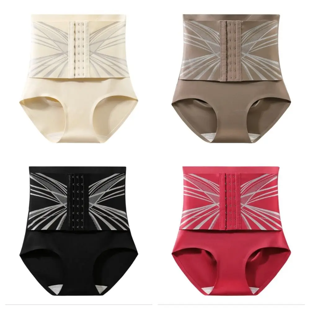 موضة عالية الخصر التخسيس ملابس داخلية للتنحيف مشبك بعقب رفع ملخصات الملابس الداخلية مدرب خصر سلس سراويل النساء النساء