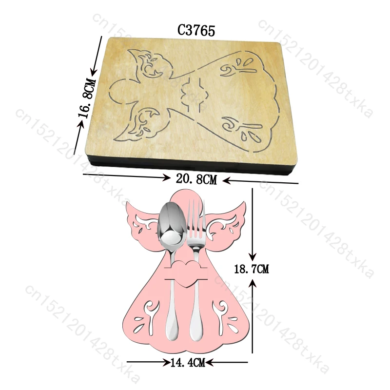 

New Christmas Snowflake Angel Tree Wooden die Scrapbooking Cutting Dies C3765